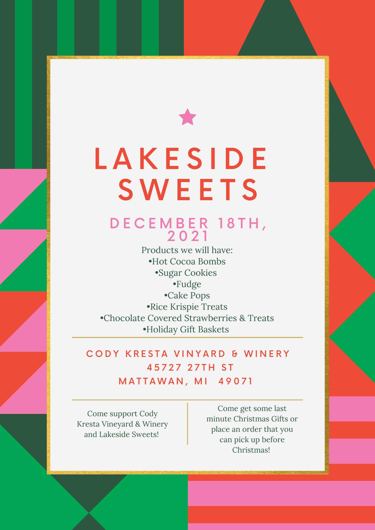 lakeside sweets